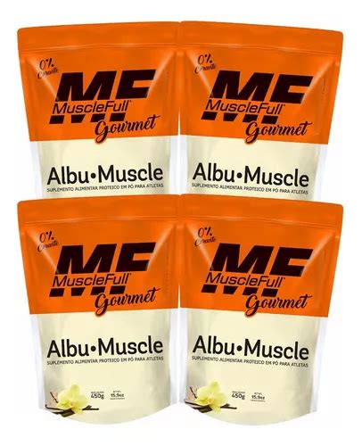 Kit Un Suplemento Alimentar Albumina Kg Muscle Full Parcelamento