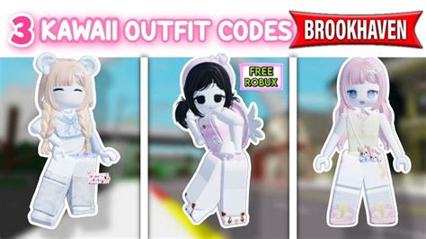 Kawaii Outfit Codes For Brookhaven 🏡rp Berry Avenue And Bloxburg 🩷 ️