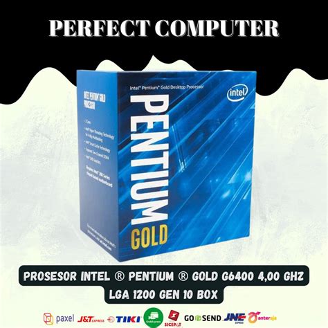 Jual Prosesor Intel Pentium Gold G6400 4 00 Ghz Lga 1200 Gen 10 Box Shopee Indonesia