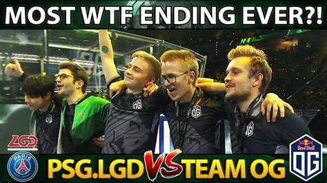 Og Vs Psg Lgd Most Epic Comeback In Ti History Wtf Just Happened