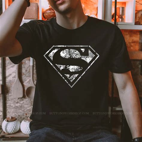 Superman Logo T Shirt Unisex Tshirt - buttonsworkshop.com