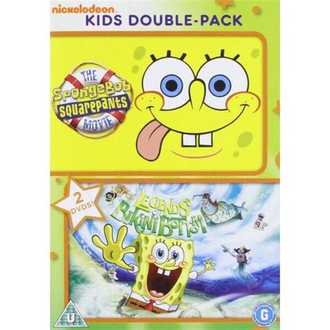 Spongebob Squarepants The Movie Legends Of Bikini Bottom Double Dvd For