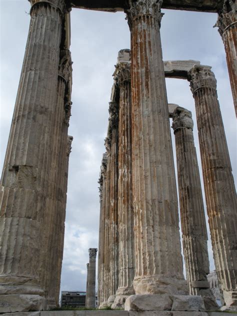 Templo De Zeus Ol Mpico En Atenas Ficha Fotos Y Planos