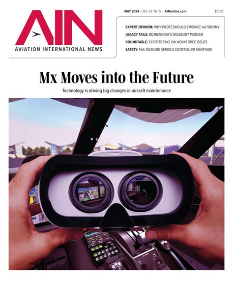 AIN May 2024 Print Issue Aviation International News