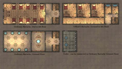 Ground Floor Barracks Floor Plan