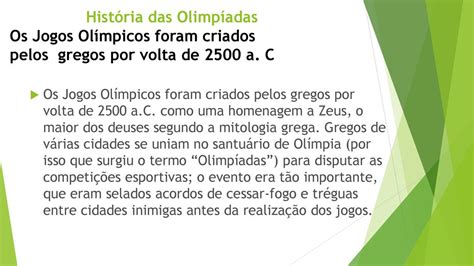 Quando Foram Criados Os Jogos Olimpicos