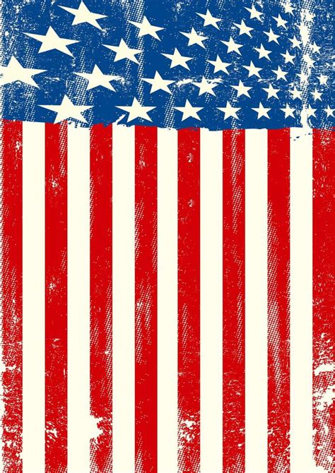 Grunge American Flag Portrait Orientation 1183344 Vector Art at Vecteezy