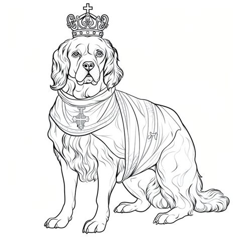 Premium Vector Coloring Book Drawing Human King Charles Iii Of