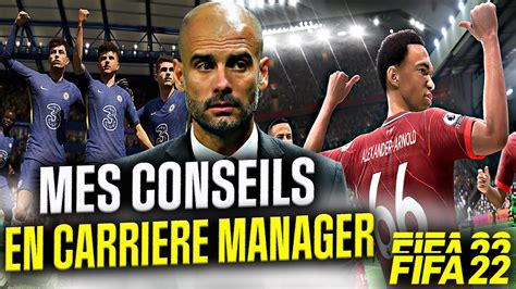 Mes Conseils En Carriere Manager Sur Fifa Youtube