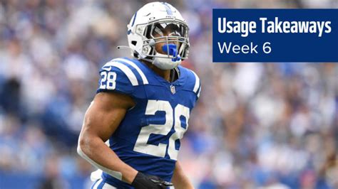 Top 10 Fantasy Football Takeaways From Week 6 Usage Draft Sharks