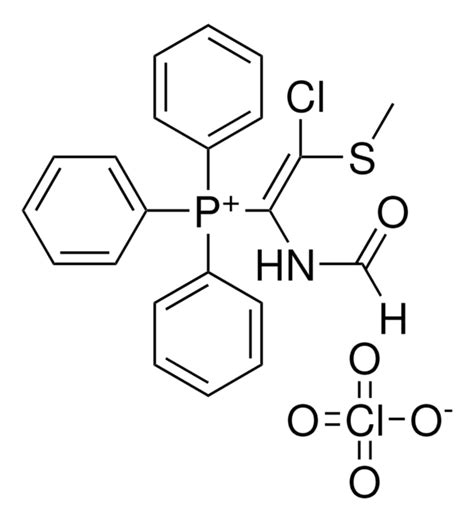 2 CL 1 FORMYLAMINO 2 METHYLSULFANYL VINYL TRIPHENYL PHOSPHONIUM