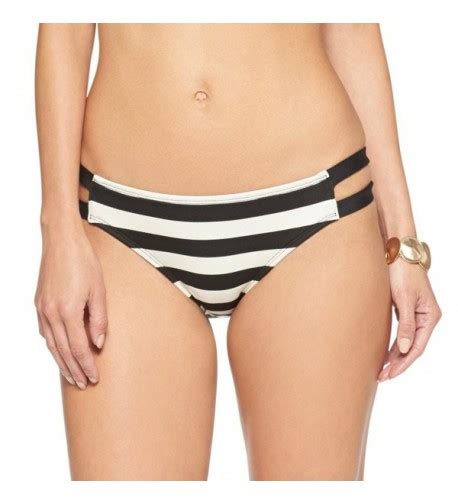 Women S Desert Babe Tab Sides Full Bikini Bottom Black Cx Inqqs P