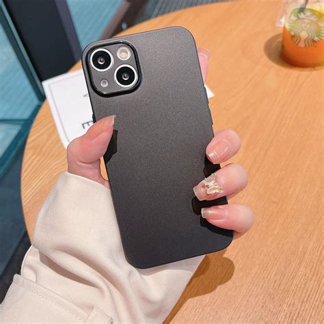 เคสซิลิโคนนิ่ม เนื้อแมตต์ แบบบางพิเศษ สําหรับ Iphone Xs Max 11 12 13 14