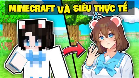 Minecraft Nhưng Là SiÊu ThỰc TẾ Mèo Simmy Trở Thành Người Thật