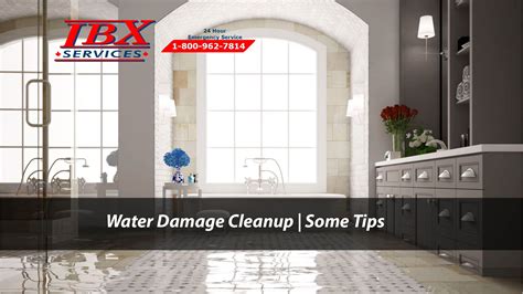 Water Damage Cleanup | Some Tips - IBX Services