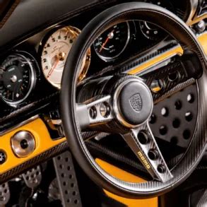 50+ Stunning Singer Porsche Steering Wheel & Dashboard Pics