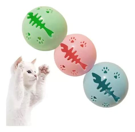 Pack Juguete Pelota X Con Cascabel Para Perro Gato Mascotas