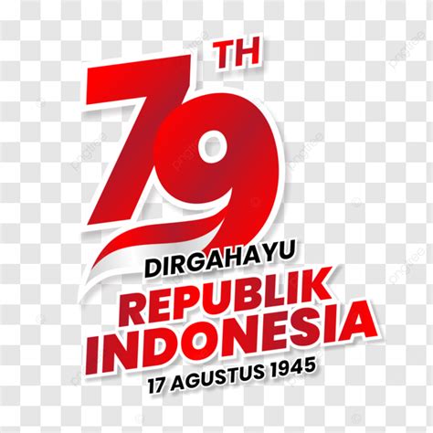 Logo Peringatan 79 Tahun Tahun 2024 Vektor Logo Hut Ri 79 Logo Resmi Pondok Ri 79 Logo Hut Ri