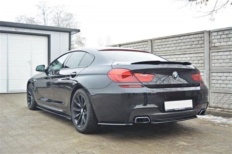 Splitter Tylny Bmw 6 Gran Coupé M Pack Bez Dyfuzora Gloss Black