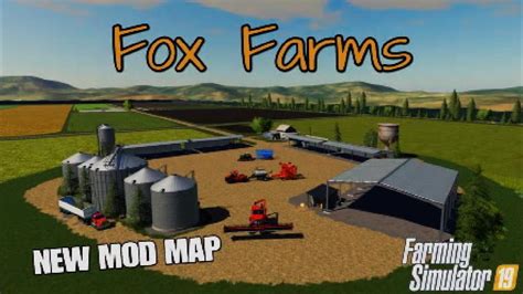 FOX FARMS New Mod Map Tour Review On Farming Simulator 19 Console