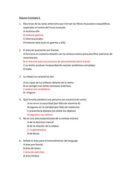 Examen de muestra práctica 2019 preguntas y respuestas Repaso II 1