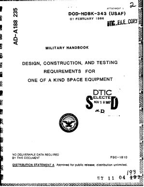 Fillable Online Military Handbook Section Scope States The