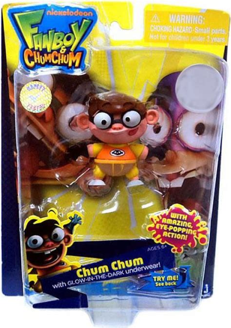 Fanboy Chum Chum Exclusive 3 Inch Action Figure Chum Chum Glow-In-The ...