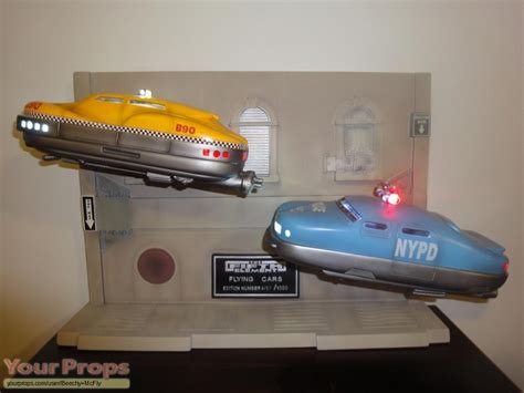 The Fifth Element (5th) Flying Cars Diorama.. replica movie prop