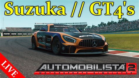 Suzuka Mercedes Amg Gt4 Automobilista 2 Vr Youtube