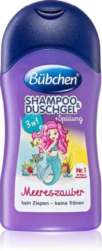 Bübchen Kids 3 in 1 Shampoo Conditioner und Duschgel 3 in 1 für Kinder