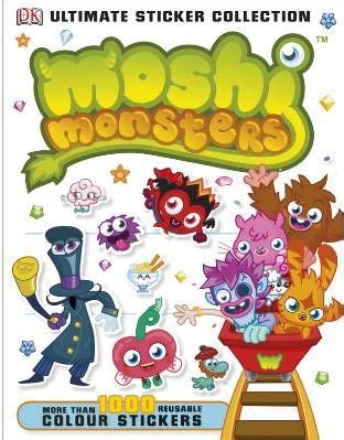 Moshi Monsters Ultimate Sticker Collection By Dk Moshi Monsters