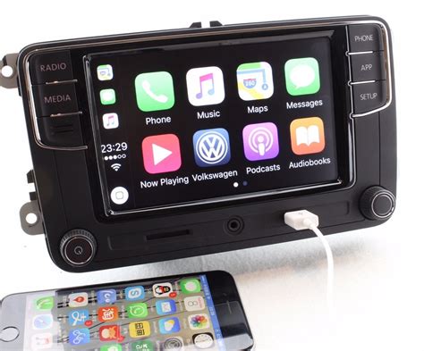 Estereo Car Play Vw Rcd Jetta Bora Golf Gti Carplay Polo