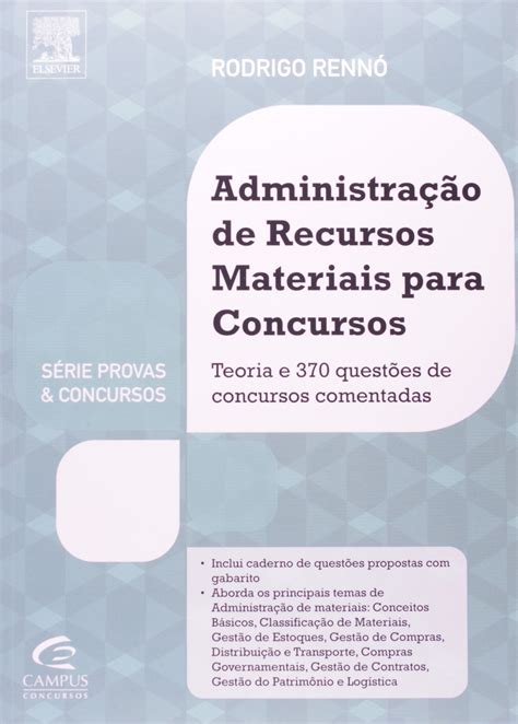 Administra O De Recursos Materiais Para Concursos Pdf Rodrigo Renn