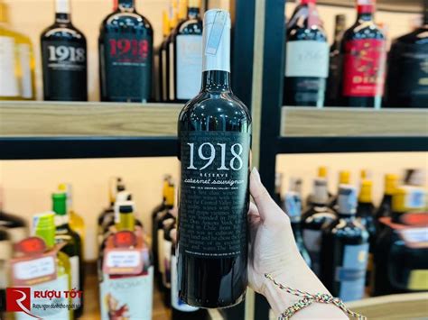 Rượu Vang đỏ 1918 Reserve Cabernet Sauvignon 13 độ