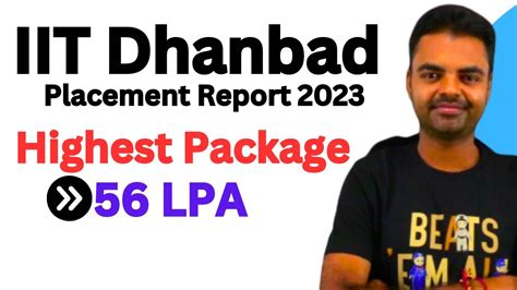 Iit Dhanbad Placements Report Highest Average Package Best