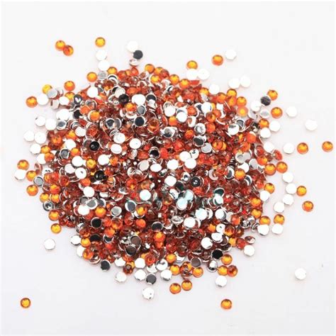 2000pcs Crystal Flatback Acrylic Rhinestones Beads For Nail Art Repair