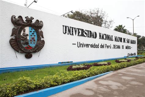 Universidad Nacional Mayor De San Marcos Cumple A Os De Fundaci N