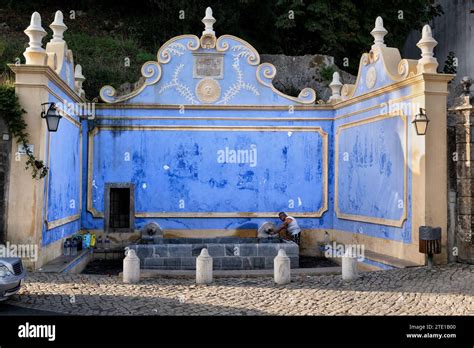 Fonte Da Sabuga Fountain In Sintra Portugal Medicinal Water Source