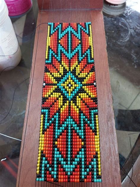 Pin By Anderson Ospino On Arte Santanero Bead Loom Designs Loom