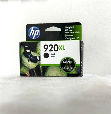 HP 920XL Ink Cartridge Black CD975AN 884420736769 EBay