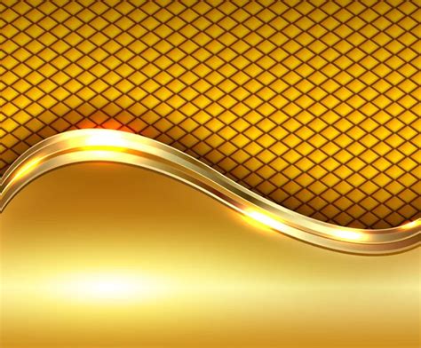 Abstract Business Background Gold Stock Vector Cobalt