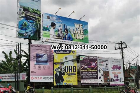 Jasa Sewa Billboard Banyumas Pemasangan Di Titik Strategis