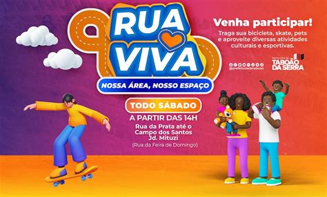 Prefeitura Promove Atividades Esportivas E Musicais No Rua Viva Deste