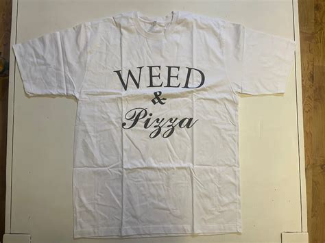 Tshirt Weed and Pizza Biała Piaseczno Kup teraz na Allegro Lokalnie