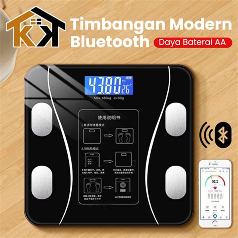 Jual KK Timbangan Badan Digital Body Fat LCD Display Monitor With