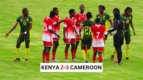 Kenya Vs Cameroon Highlights Fifa U Women S World Cup