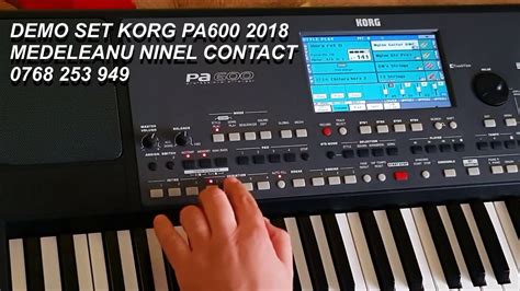 Korg Pa Demo Set Full Youtube