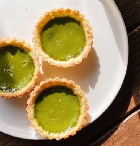 Matcha Dan Tat Cantonese Egg Tarts By Pastry Chef Tiff Bryant