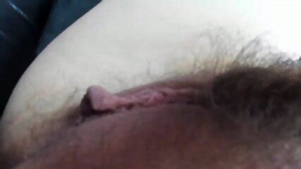 Teasing Her Super Hairy Pussy Pink Pussy