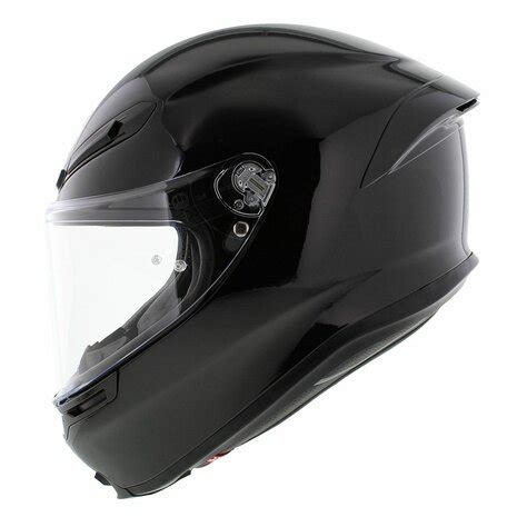 Agv K S Mono Glans Zwart Motorhelm Helmspecialist